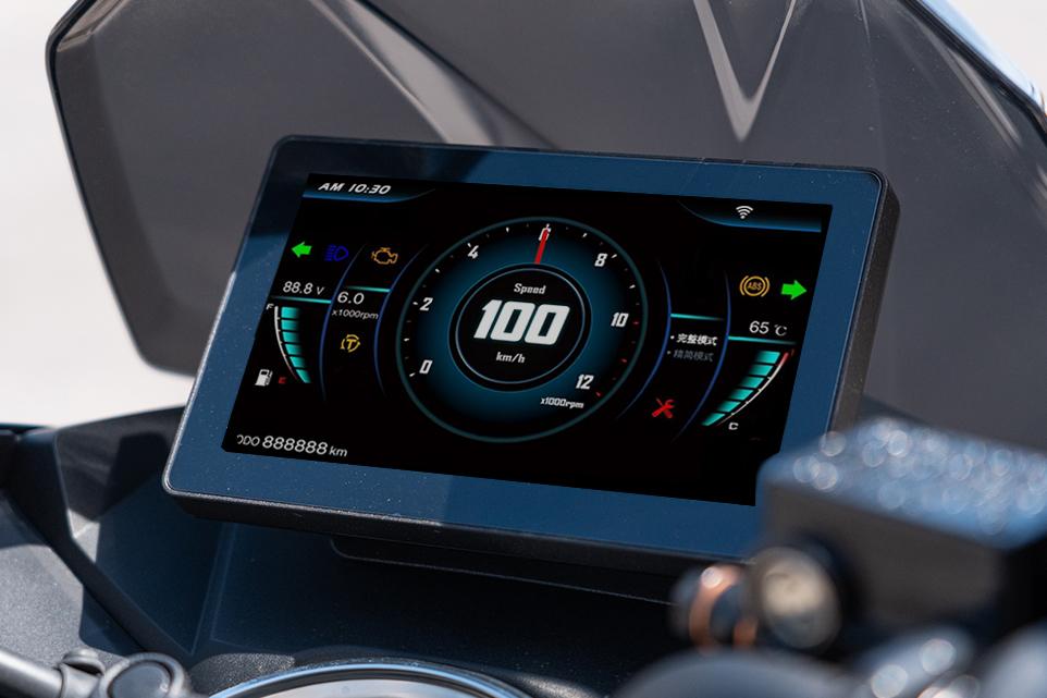 [STORM-X instrument panel] Convenience and innovation on every journey.